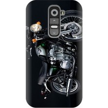 Kapakolur LG G2 Mini Motor Baskılı Kapak Kılıf + Ekran Koruyucu Cam