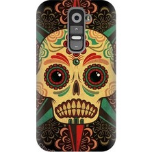 Kapakolur LG G2 Mini Etnik Kapak Kılıf + Ekran Koruyucu Cam