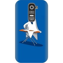 Kapakolur LG G2 Mini Hayalet Kapak Kılıf + Ekran Koruyucu Cam