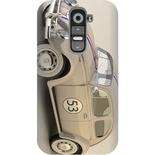 Kapakolur LG G2 Mini Volkswagen Kapak Kılıf + Ekran Koruyucu Cam