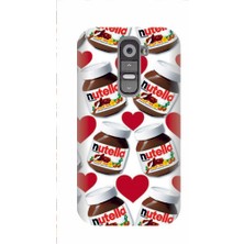 Kapakolur LG G2 Nutella Kapak Kılıf + Ekran Koruyucu Cam