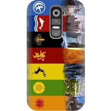 Kapakolur LG G2 Game Of Thrones Baskılı Kılıf + Ekran Koruyucu Cam
