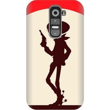 Kapakolur LG G2 Red Kit Kapak Kılıf + Ekran Koruyucu Cam