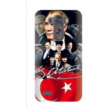 Kapakolur LG G3 Mini Atatürk Kapak Kılıf + Ekran Koruyucu Cam