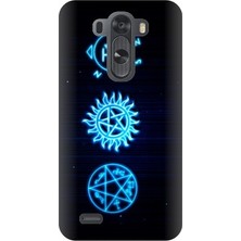 Kapakolur LG G3 Mini SuperNatural Baskılı Kapak Kılıf + Ekran Koruyucu Cam