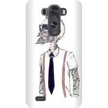 Kapakolur LG G3 Mini Hipster Kapak Kılıf + Ekran Koruyucu Cam