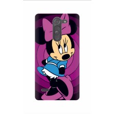 Kapakolur LG G3 Stylus Mickey Kapak Kılıf + Ekran Koruyucu Cam