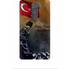 Kapakolur LG G3 Stylus Atatürk Kapak Kılıf + Ekran Koruyucu Cam