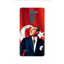 Kapakolur LG G3 Stylus Atatürk Baskılı Kapak Kılıf + Ekran Koruyucu Cam