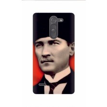 Kapakolur LG G3 Stylus Atatürk Baskılı Kapak Kılıf + Ekran Koruyucu Cam