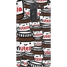 Kapakolur LG G3 Stylus Nutella Baskılı Kapak Kılıf + Ekran Koruyucu Cam