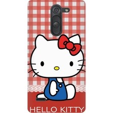 Kapakolur LG G3 Stylus Hello Kitty Baskılı Kılıf + Ekran Koruyucu Cam