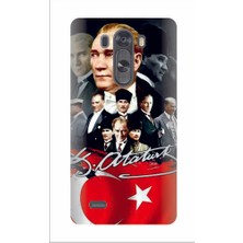 Kapakolur LG G3 Atatürk Kapak Kılıf + Ekran Koruyucu Cam