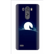 Kapakolur LG G3 Yanlız Kurt Kapak Kılıf + Ekran Koruyucu Cam