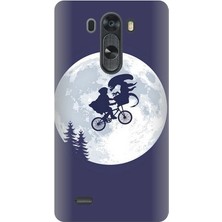 Kapakolur LG G3 Allien Baskılı Kapak Kılıf + Ekran Koruyucu Cam