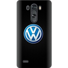 Kapakolur LG G3 volkswagen Baskılı Kapak Kılıf + Ekran Koruyucu Cam