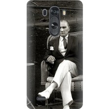 Kapakolur LG G3 Atatürk Kapak Kılıf + Ekran Koruyucu Cam