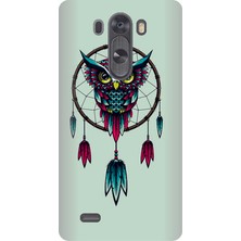 Kapakolur LG G3 Düş Kapanı Baykuş Kapak Kılıf + Ekran Koruyucu Cam