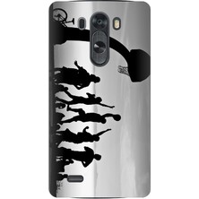 Kapakolur LG G3 Kabartmalı Basketbol Temalı Kapak Kılıf