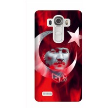 Kapakolur LG G4 Stylus Atatürk Kapak Kılıf + Ekran Koruyucu Cam