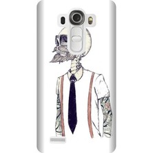 Kapakolur LG G4 Hipster Kapak Kılıf + Ekran Koruyucu Cam