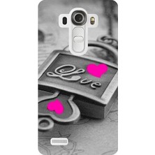 Kapakolur LG G4 Kabartmalı Aşk Temalı Kapak Kılıf