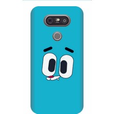 Kapakolur LG G5 Emoji Kapak Kılıf + Ekran Koruyucu Cam