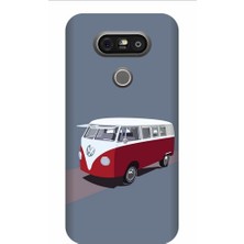 Kapakolur LG G5 Beetle Baskılı Kapak Kılıf + Ekran Koruyucu Cam