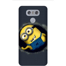 Kapakolur LG G6 Minyonlar Kapak Kılıf + Ekran Koruyucu Cam