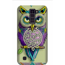 Kapakolur LG K8 2016 Baykuş Kapak Kılıf + Ekran Koruyucu Cam