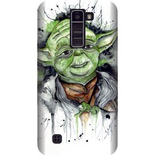 Kapakolur LG K8 2016 Yoda Jedi Kapak Kılıf + Ekran Koruyucu Cam