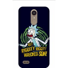 Kapakolur LG K10 2017 Çılgın Doktor Kapak Kılıf + Ekran Koruyucu Cam