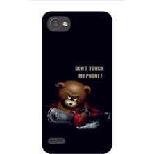 Kapakolur LG Q6 Dokunmayın Kapak Kılıf + Ekran Koruyucu Cam