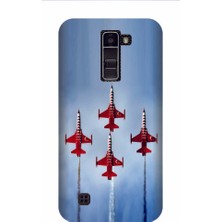 Kapakolur LG Stylus 2 Türk Yıldızları Kapak Kılıf + Ekran Koruyucu Cam