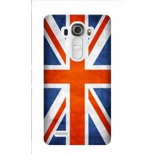 Kapakolur LG V20 İngiltere Baskılı Kapak Kılıf + Ekran Koruyucu Cam