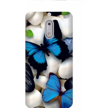 Kapakolur Nokia 6 Kelebek Kapak Kılıf + Ekran Koruyucu Cam