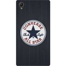 Kapakolur Sony Xperia Z3 Converse Baskılı Kapak Kılıf + Ekran Koruyucu Cam