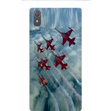 Kapakolur Sony Xperia Z2 Türk Yıldızları Kapak Kılıf + Ekran Koruyucu Cam