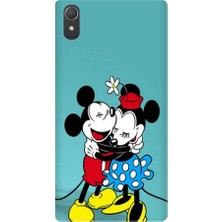 Kapakolur Sony Xperia Z2 Mickey Mouse Baskılı Kapak Kılıf + Ekran Koruyucu Cam