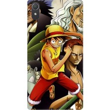 Kapakolur Sony Xperia Z2 One Piece Baskılı Kapak Kılıf + Ekran Koruyucu Cam