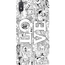 Kapakolur Sony Xperia Z2 Kabartmalı Aşk Temalı Kapak Kılıf