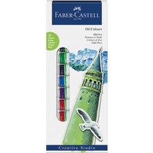 Faber-Castell  Yağlı Boya 12 renk 12 ml  tüp