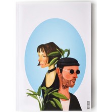 Pulp Mathilda & Leon Çizgisiz Defter (A5)