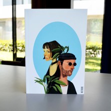 Pulp Mathilda & Leon Çizgisiz Defter (A5)