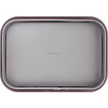 Tefal J1640514 DeliBake Dikdörtgen Kelepçeli Kek Kalıbı 36 x 24 cm - 2100104743