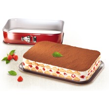 Tefal J1640514 DeliBake Dikdörtgen Kelepçeli Kek Kalıbı 36 x 24 cm - 2100104743