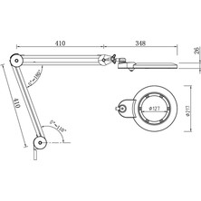 Meiwi Ayaklı Lup Büyüteç (Loop)