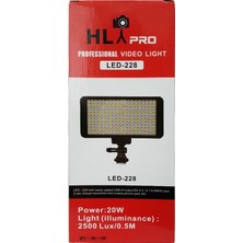 HLYPRO LED 228 Profesyonel Kamera Işığı