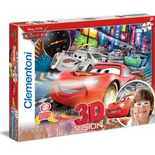 Clementoni 104 Parça Puzzle 3 Boyutlu (3D) Cars