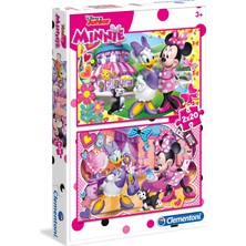 Clementoni 2x20 Parça Puzzle Minnie S.C.